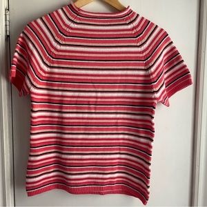 REITMANS cotton striped knitted tee size medium